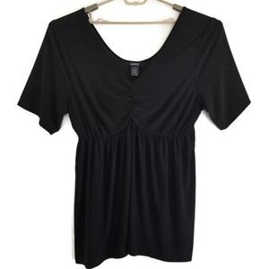 Torrid Stretch Babydoll Short Sleeve Top